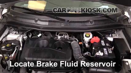 2016 Ford Explorer Limited 2.3L 4 Cyl. Turbo Brake Fluid Add Fluid